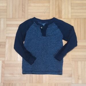 Cherokee Dark Blue Kids Long Sleeve Tee